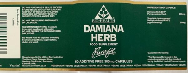 Damiana Herb 60's - Image 2