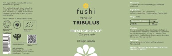Organic Tribulus 60's - Image 2