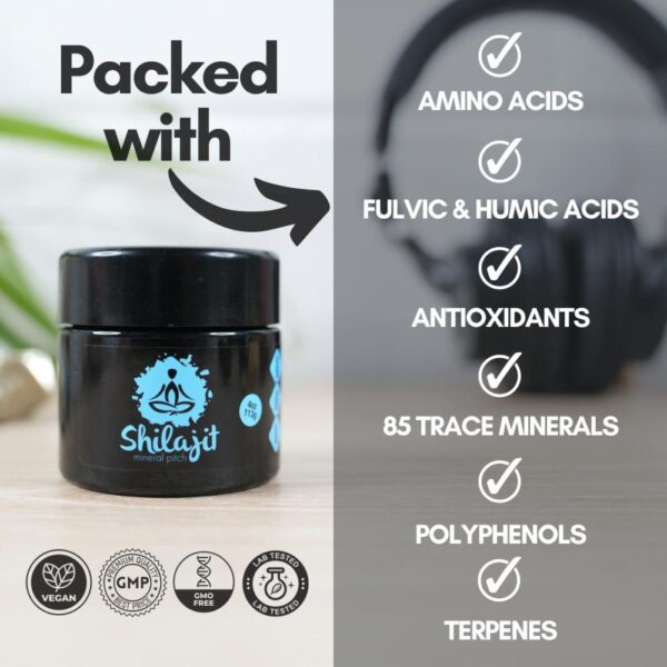 Shilajit Mineral Pitch 56g - Image 2
