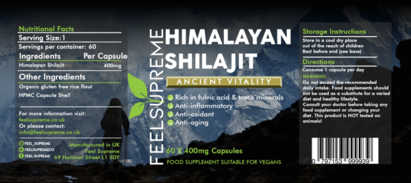 Himalayan Shilajit 60's - Image 2
